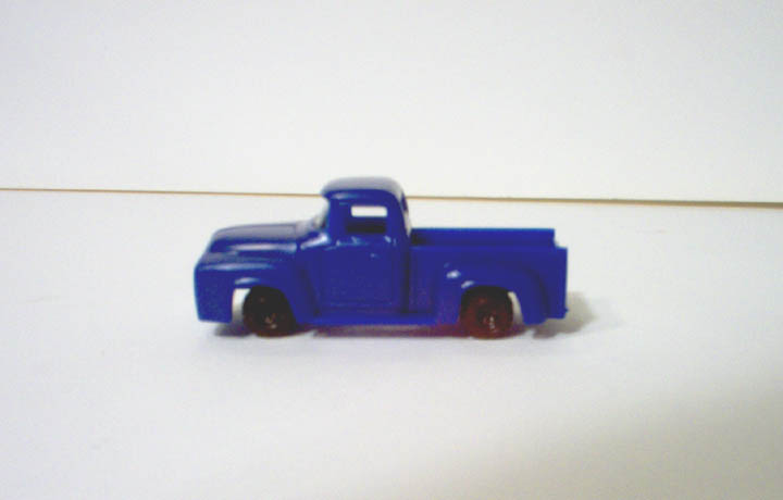 Blue Pickup Truck