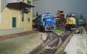 Conrail #6520 and CSX #785